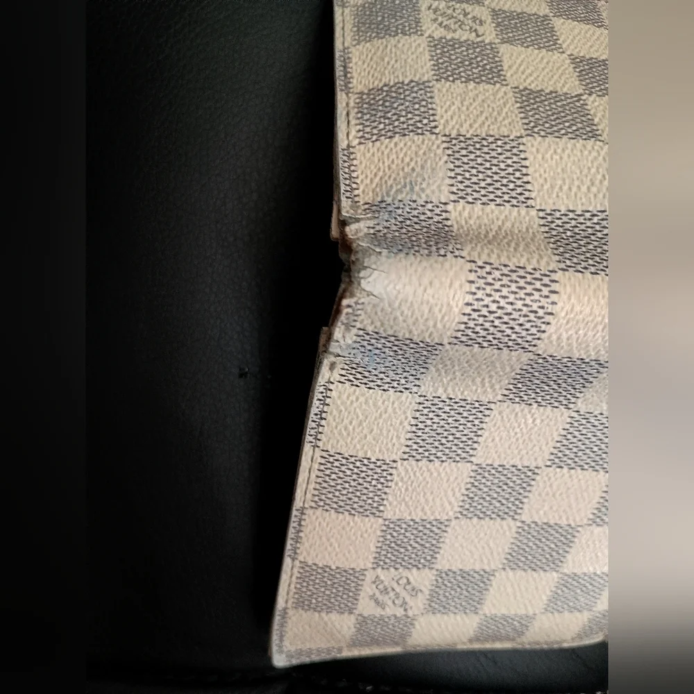 Louis Vuitton Damier Azur Mens Wallet